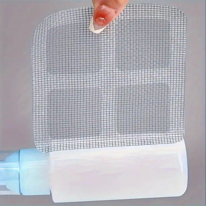 20Pcs Disposable Hair Catchers for Shower Mesh Shower Drain Covers Clean Faucet