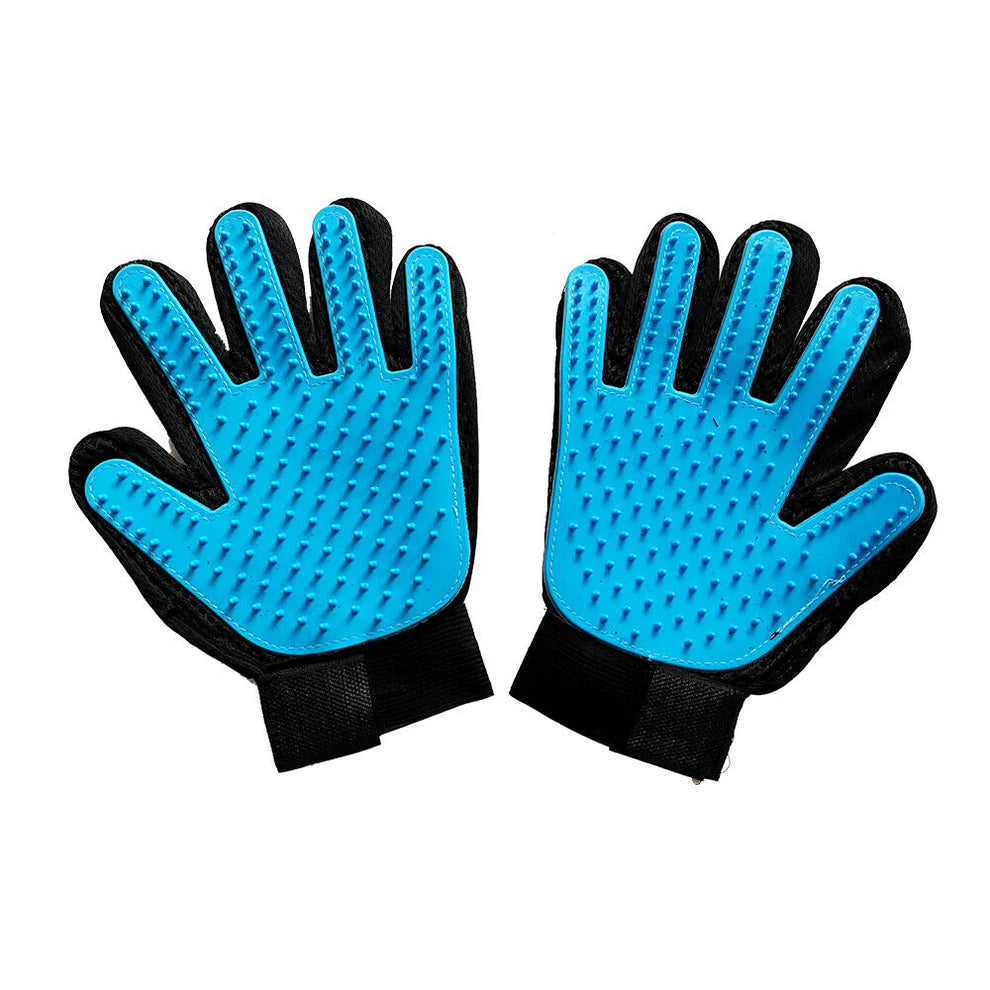 Pet Grooming Glove – Gentle Deshedding & Fur Removal