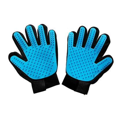 Pet Grooming Glove – Gentle Deshedding & Fur Removal