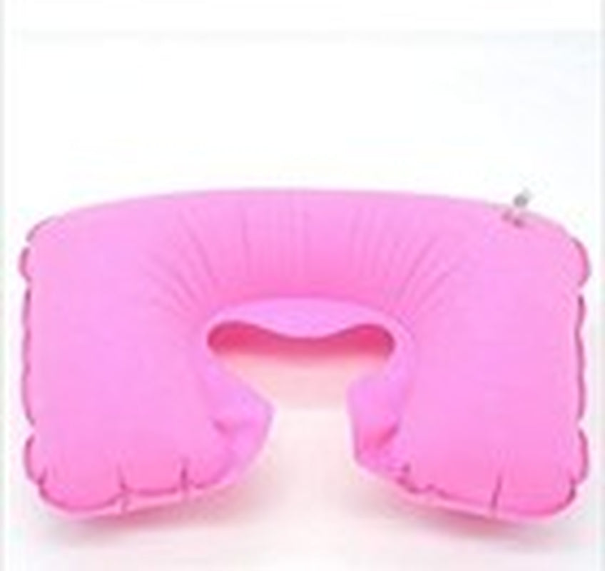 Neck Pillow Inflatable Travel Head Rest Cushion Support Camping Pillow Waiting