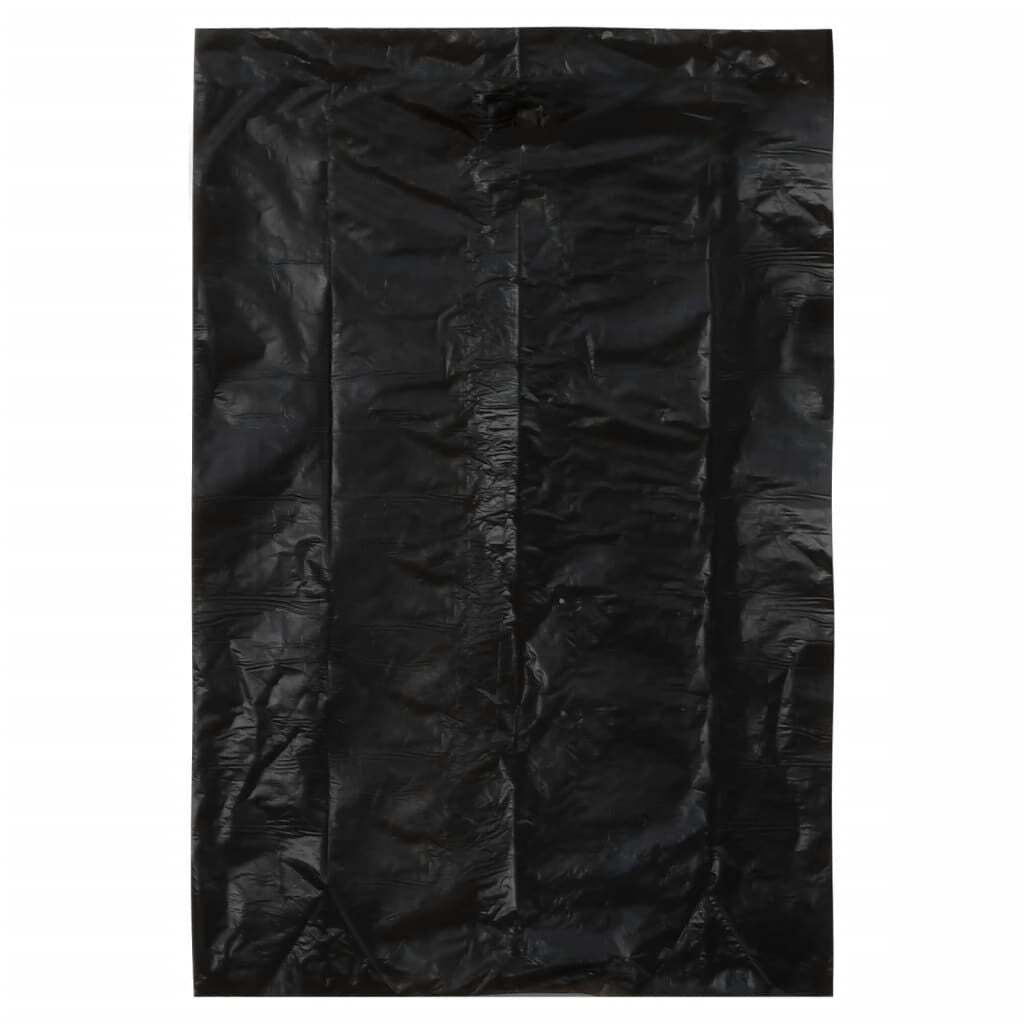 Dog Poop Bags 750 Pcs Black 30X20 Cm PE