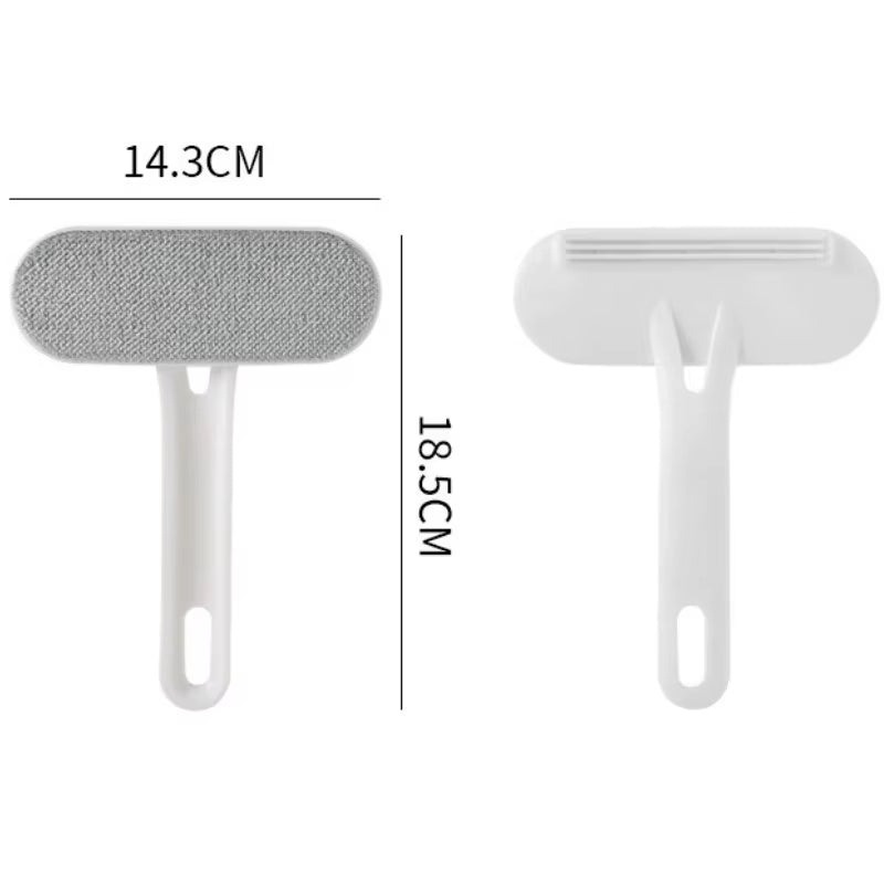 Cat Brush Pet Hair Remover Double-Sided Cat Hair Brush Pet Grooming Dog Brushes Sofa Wool Scraper Wool Collector Pet Accessories