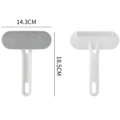 Cat Brush Pet Hair Remover Double-Sided Cat Hair Brush Pet Grooming Dog Brushes Sofa Wool Scraper Wool Collector Pet Accessories