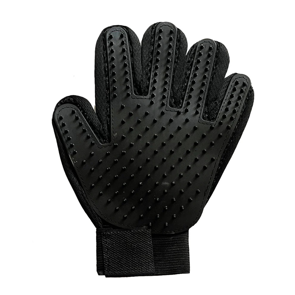 Pet Grooming Glove – Gentle Deshedding & Fur Removal