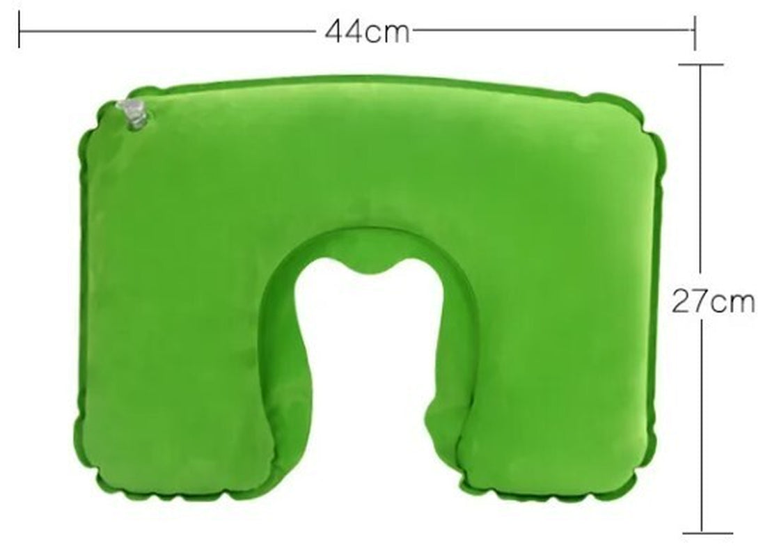 Neck Pillow Inflatable Travel Head Rest Cushion Support Camping Pillow Waiting