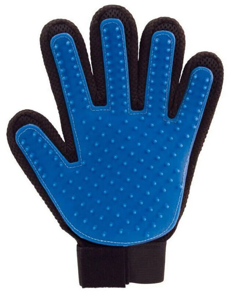 Pet Grooming Glove – Gentle Deshedding & Fur Removal