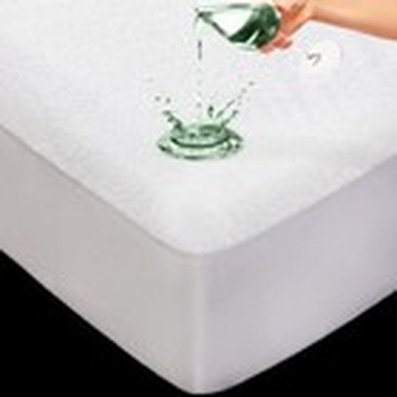 Non Noisy Waterproof Extra Deep Mattress Protector Fitted Bed Cover Double King