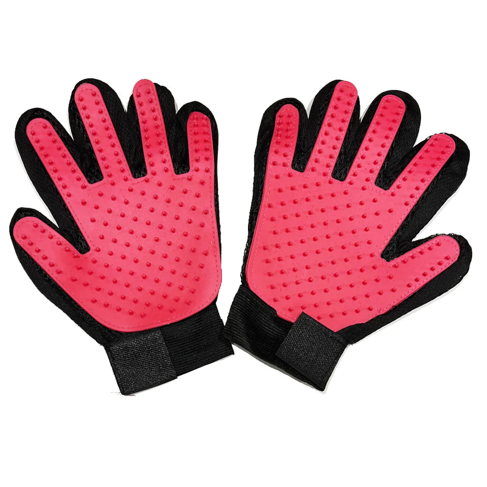 Pet Grooming Glove – Gentle Deshedding & Fur Removal
