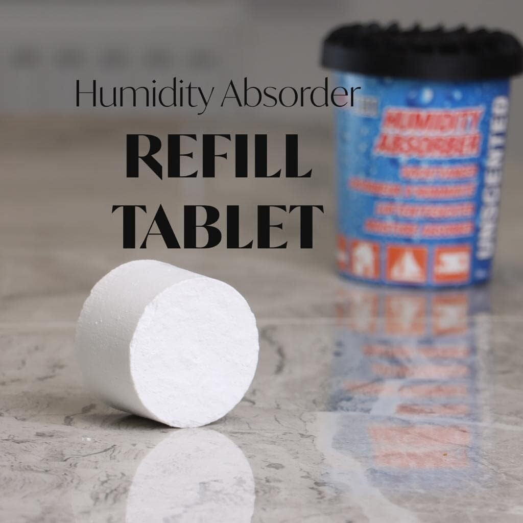 Dehumidifier Moisture Absorbers Tubs & Refill Tablets Neutral for Home & Travel