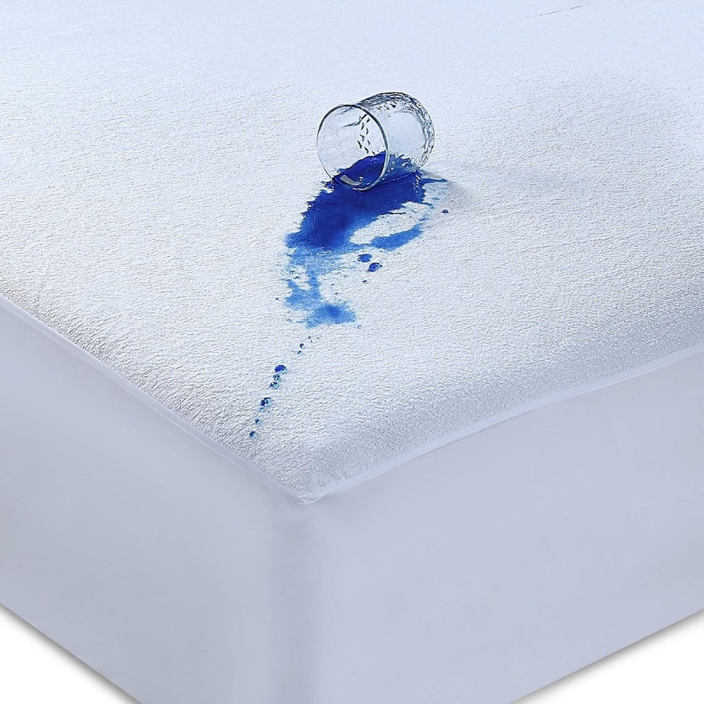 Non Noisy Waterproof Extra Deep Mattress Protector Fitted Bed Cover Double King