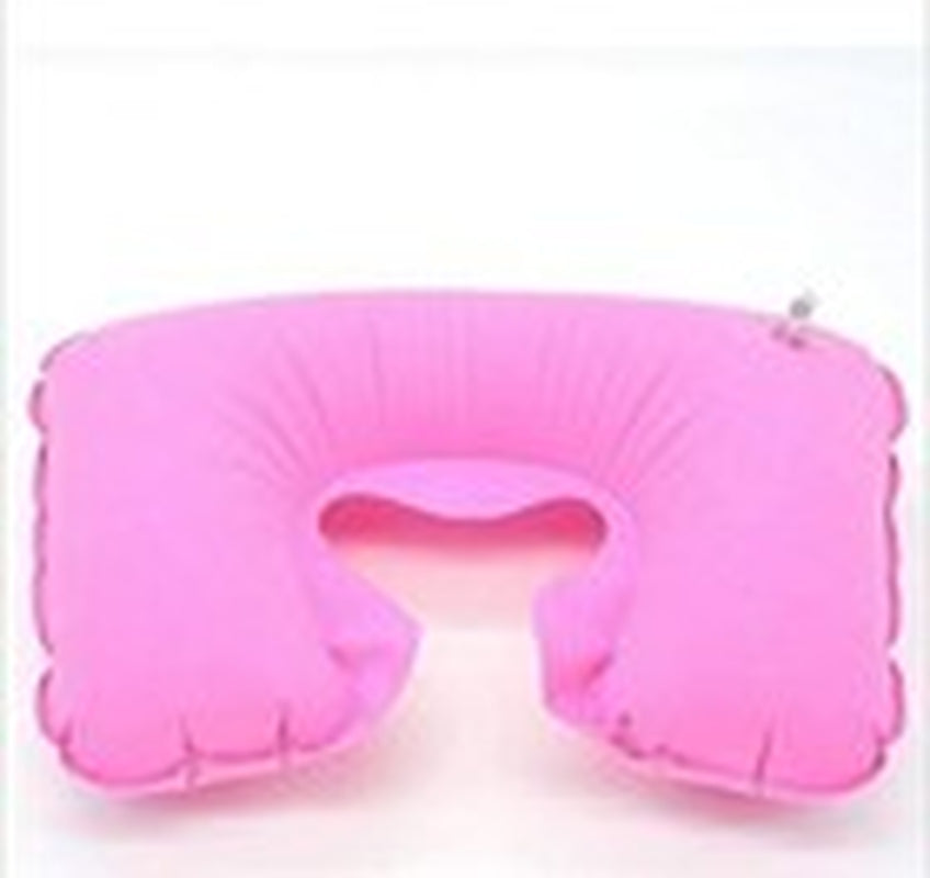 Neck Pillow Inflatable Travel Head Rest Cushion Support Camping Pillow Waiting