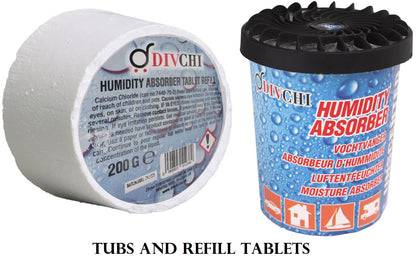 Dehumidifier Moisture Absorbers Tubs & Refill Tablets Neutral for Home & Travel