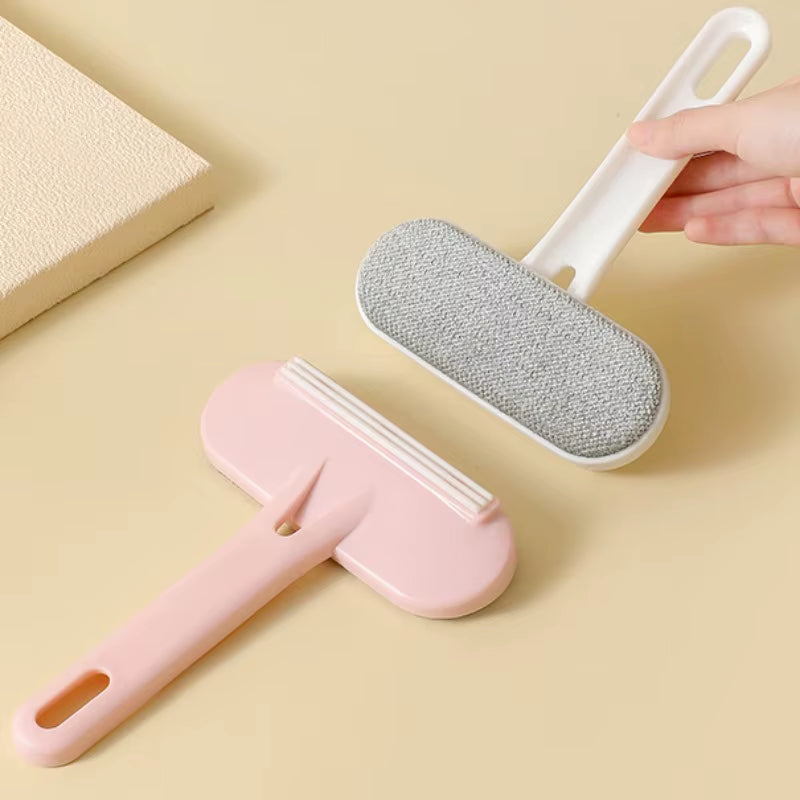 Cat Brush Pet Hair Remover Double-Sided Cat Hair Brush Pet Grooming Dog Brushes Sofa Wool Scraper Wool Collector Pet Accessories