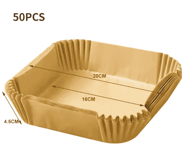 50-Pack Air Fryer Paper Liners 16 CM