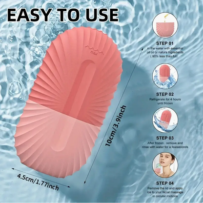 Facial Ice Roller – Cooling Tool for Puffiness & Skin Tightening