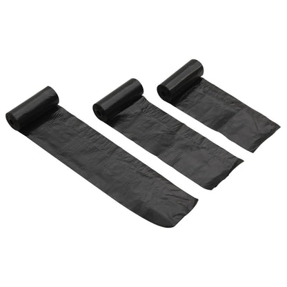 Dog Poop Bags 750 Pcs Black 30X20 Cm PE